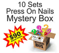 10 Sets Press On Nails Mystery Box