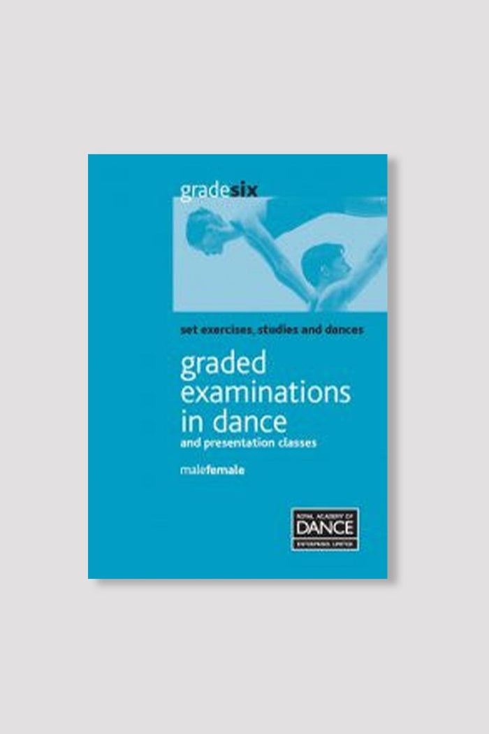 10048 - Dance Grade 6 Male & Female RAD Syllabus Book