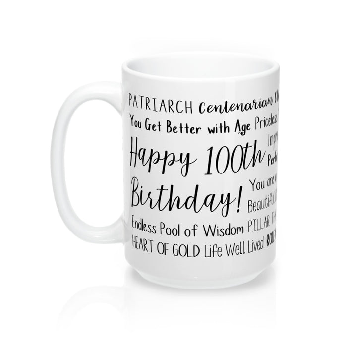 100th Birthday Mug