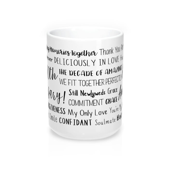 10th Anniversary Mug