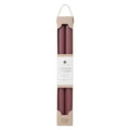 12" Taper Candles Set of 2 | Rosewood