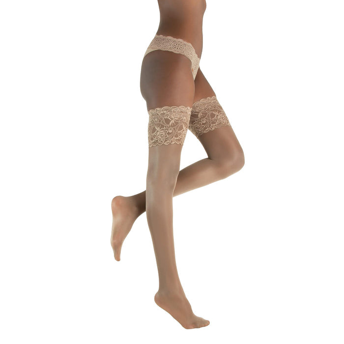 Falke - Open Hosiery 15 BRIGHT SILK STAY UP
