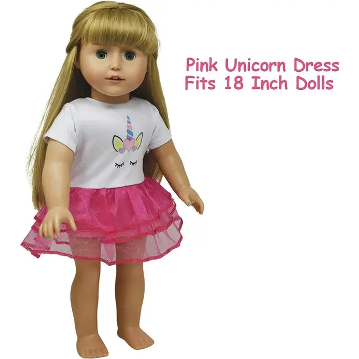 18In Unicorn Clothes Set