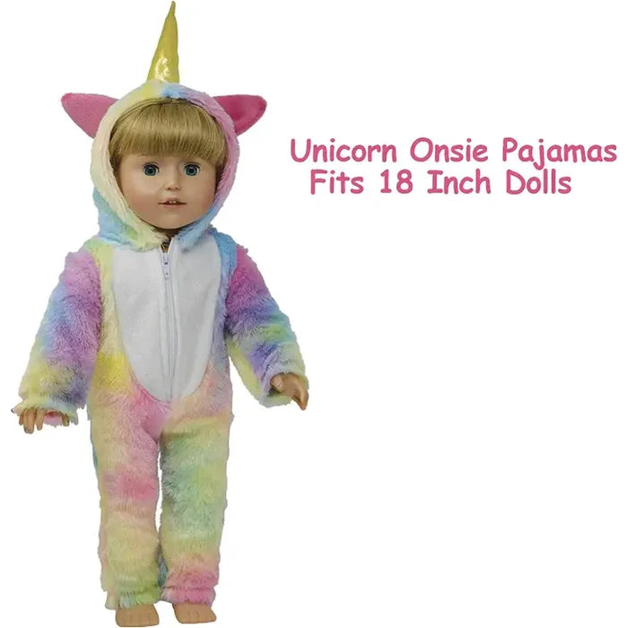 18In Unicorn Clothes Set