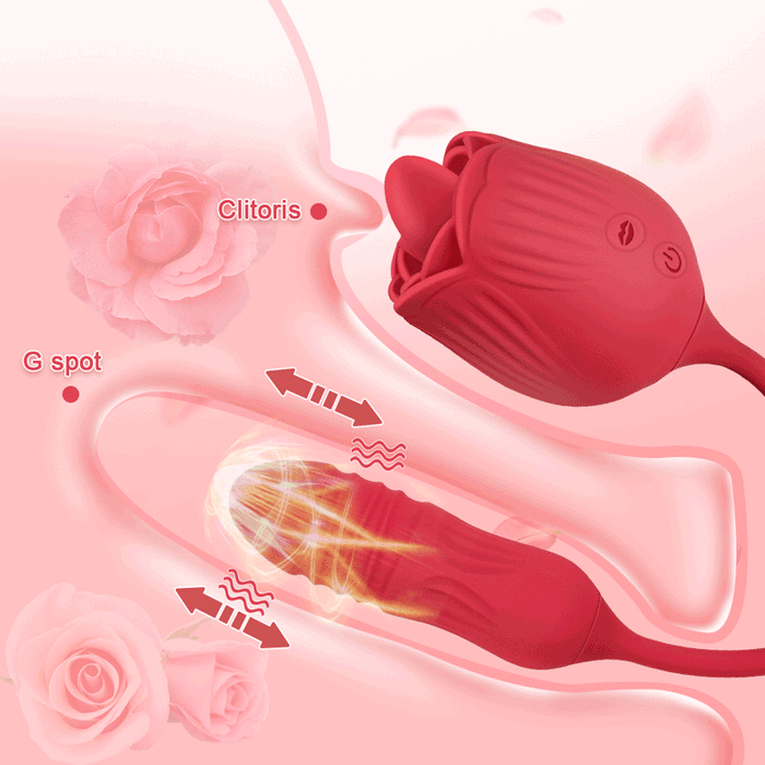 thrusting vibrator