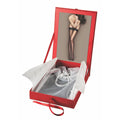 Falke Elegant S / BLACK 20 MATT STAY UP GIFT BOX
