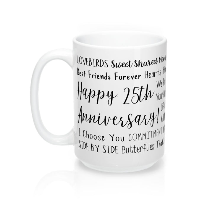 25th Anniversary Mug