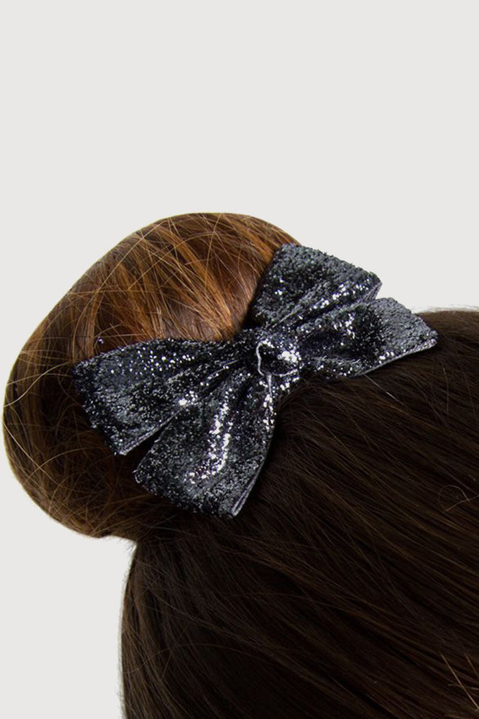 30094 - Glittered Ribbon Hair Bow