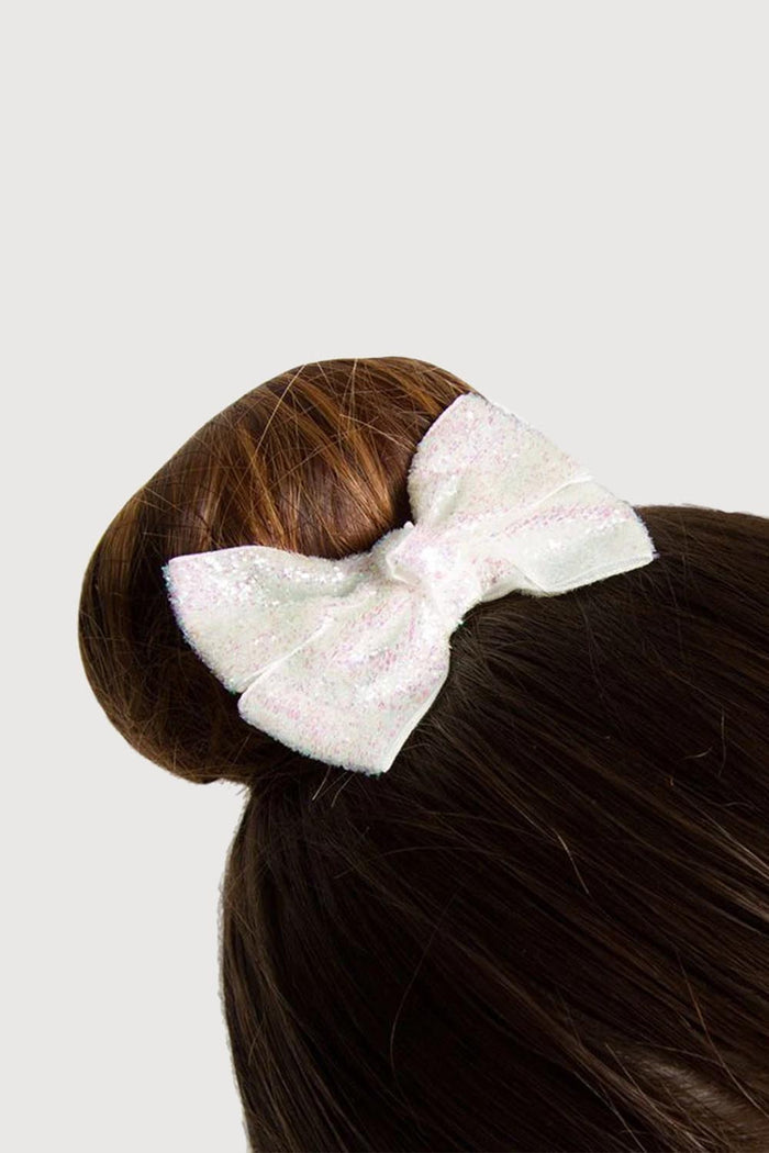 30094 - Glittered Ribbon Hair Bow