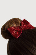 30094 - Glittered Ribbon Hair Bow