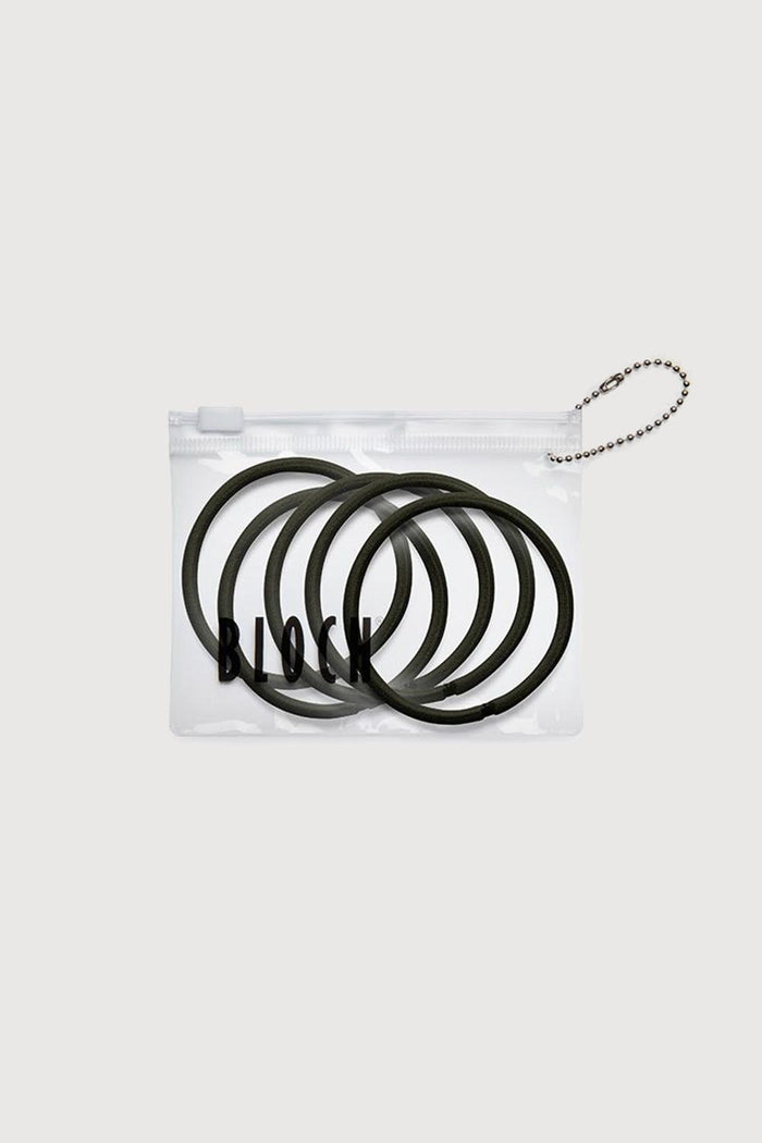 30115 - Bloch Hair Elastics Travel 4 Pack
