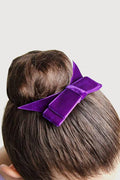 30123 - Haircomb Velvet Bow