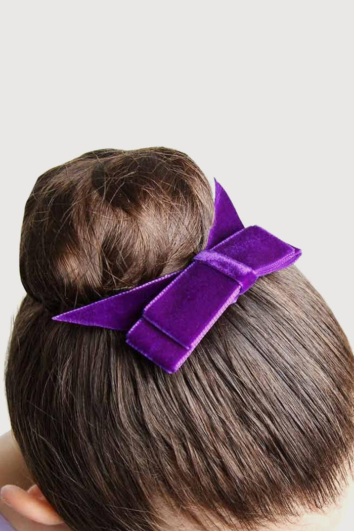 30123 - Haircomb Velvet Bow