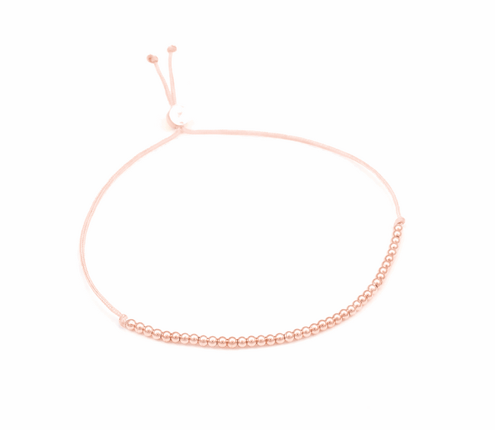 40th Milestone Birthday Bracelet - A Bead for Each Year