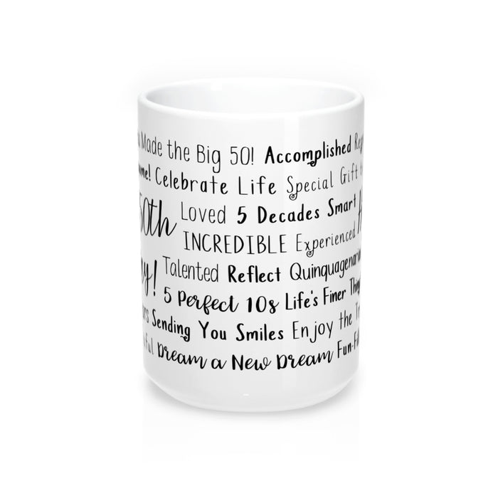 50th Birthday Mug