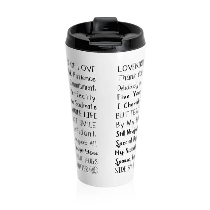 5th Anniversary Travel Mug