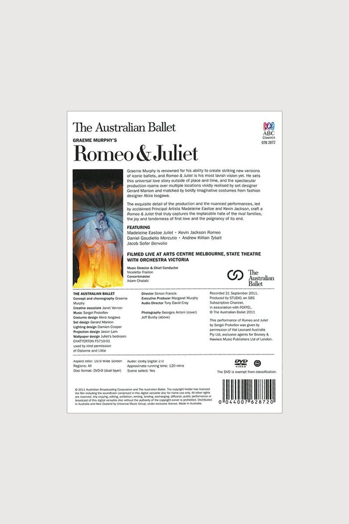 70089 - The Australian Ballet. Romeo & Juliet