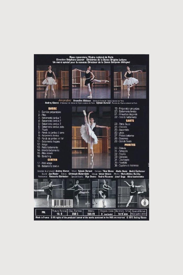 71093 - DVD Amandine Master Class With Andrey Klemm