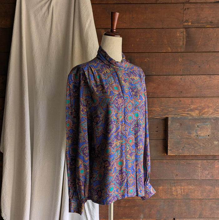 90s Vintage Purple Pendleton Wizard Blouse