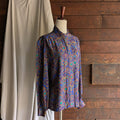 90s Vintage Purple Pendleton Wizard Blouse