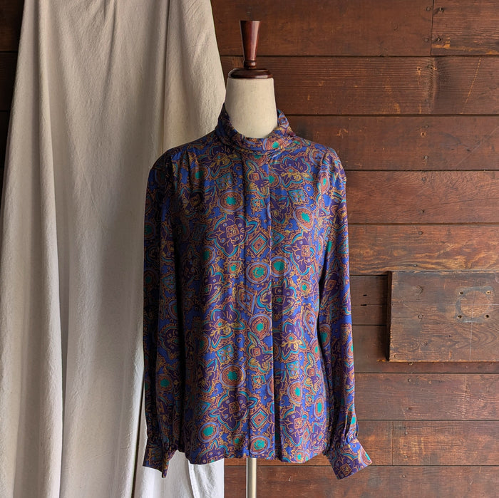 90s Vintage Purple Pendleton Wizard Blouse