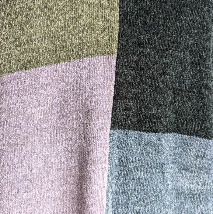 90s/Y2K Plus Size Colorblock Knit Sweater