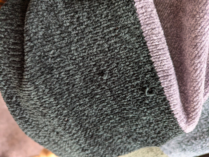90s/Y2K Plus Size Colorblock Knit Sweater