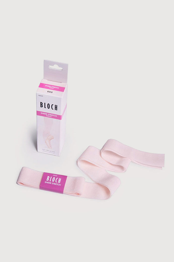 A0529 - Bloch Sheer Stretch Pointe Ribbon