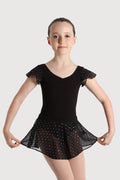 A55161G - Bloch Olesia Sequin Spotted Girls Skirt