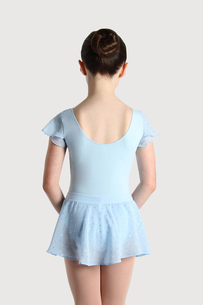 A55161G - Bloch Olesia Sequin Spotted Girls Skirt