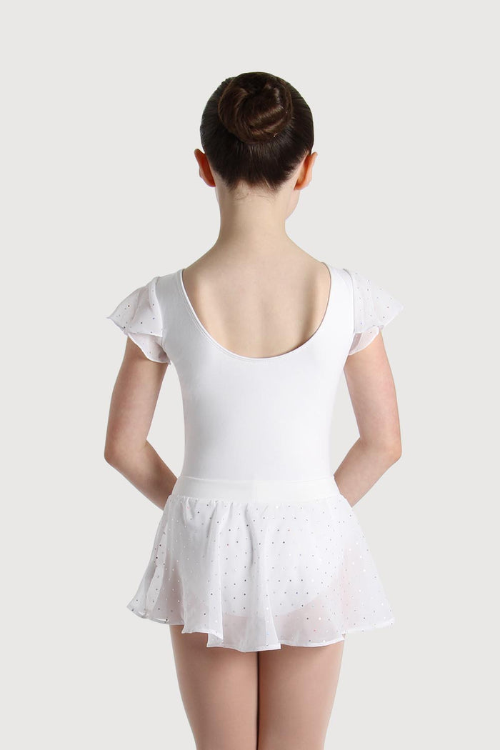 A55161G - Bloch Olesia Sequin Spotted Girls Skirt