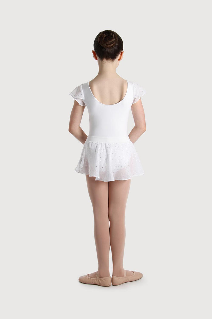 A55161G - Bloch Olesia Sequin Spotted Girls Skirt