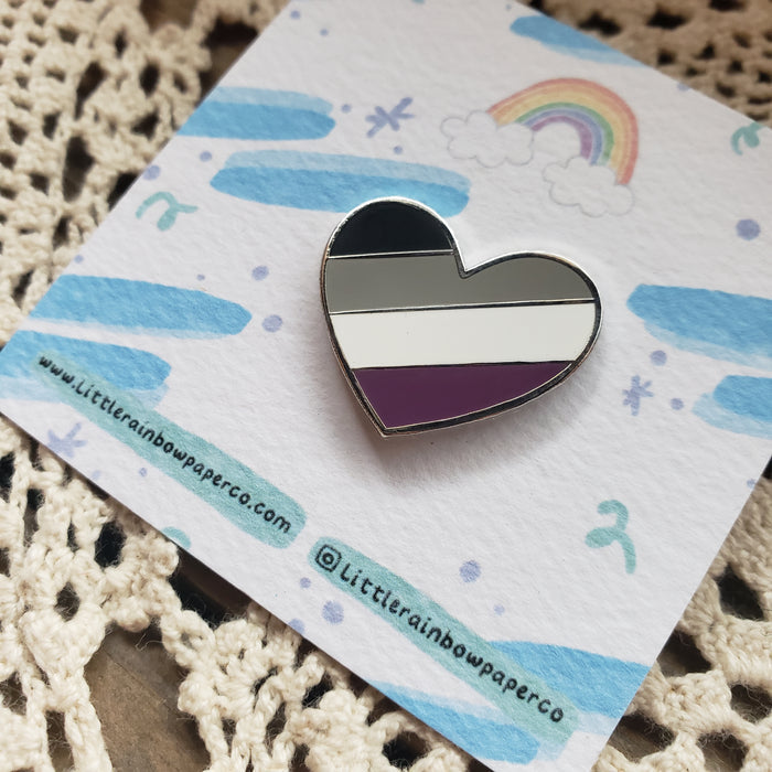 Ace Heart Enamel Pin
