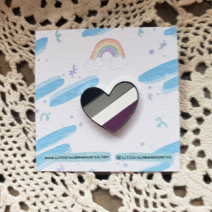Ace Heart Enamel Pin