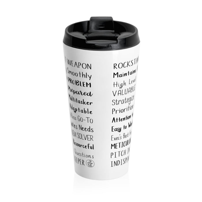 Administrative Assistant Travel Mug