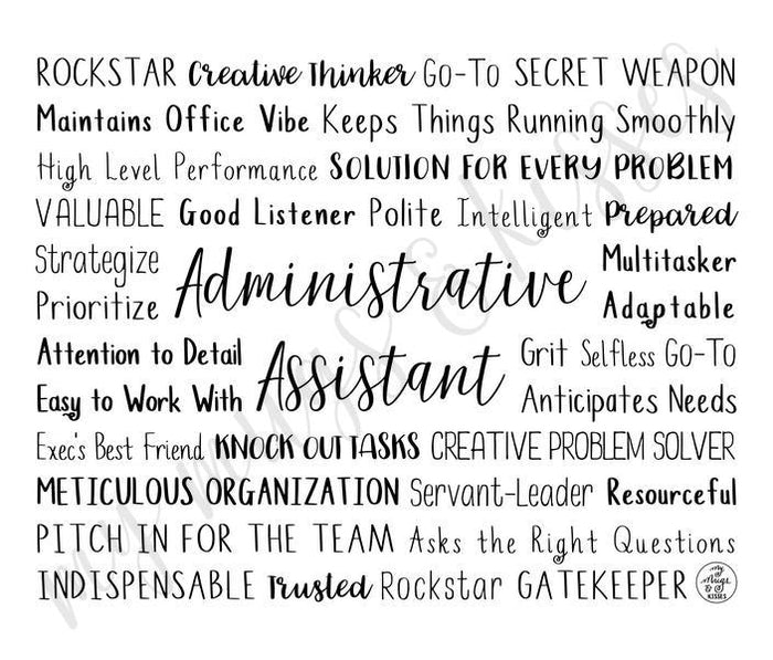 Administrative Assistant Travel Mug