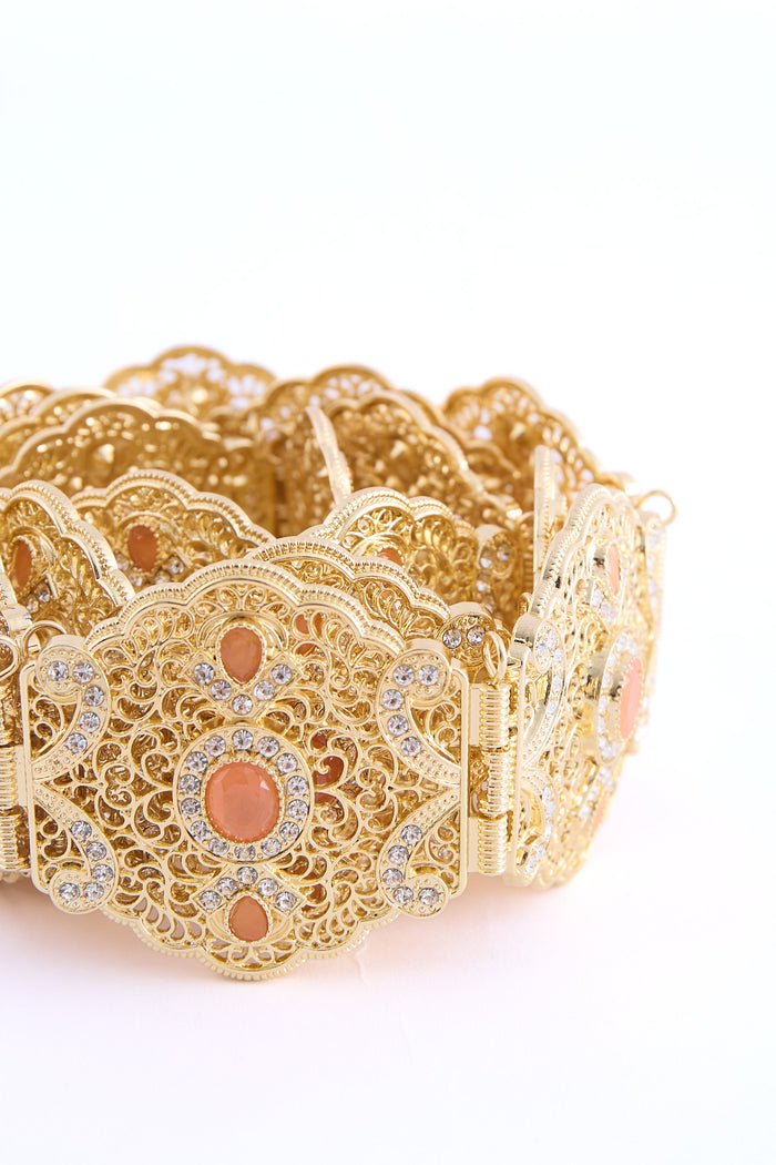 Ahri Gold/Salmon Belt