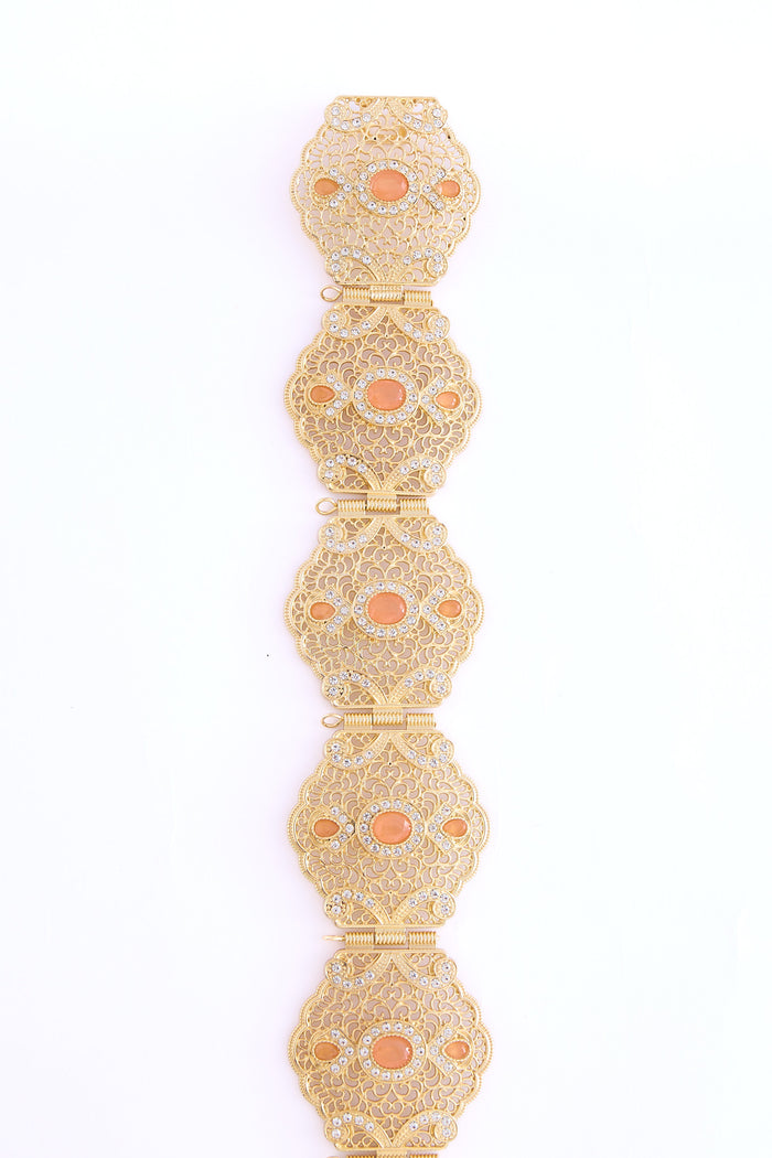 Ahri Gold/Salmon Belt