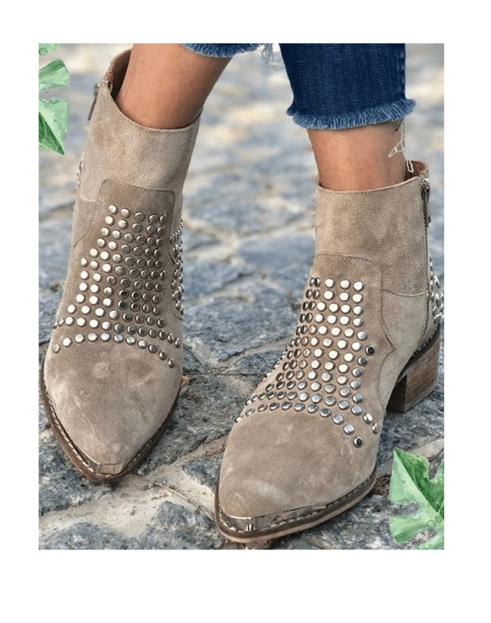 Aina™ | Studded Edge Boots