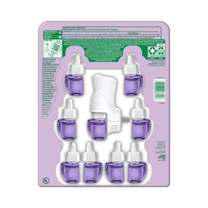 Air Wick Lavender & Chamomile Plug-In Scented Oil Refills 0.74 oz - 9 Ct