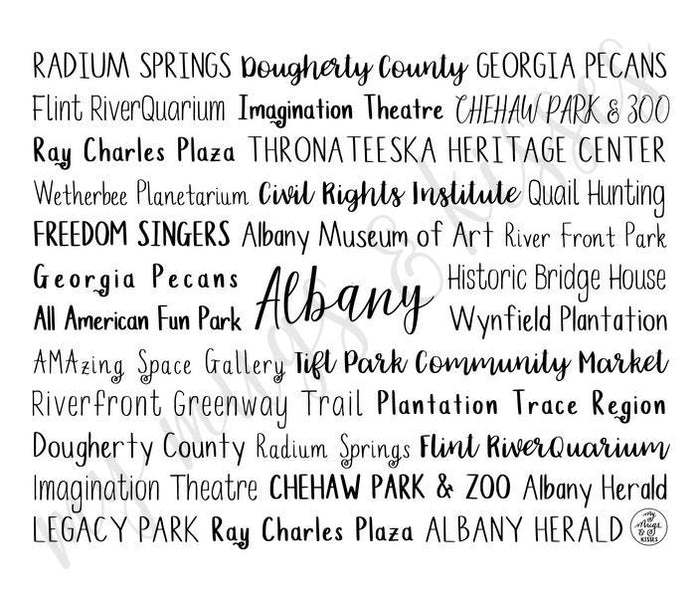 Albany, GA Travel Mug