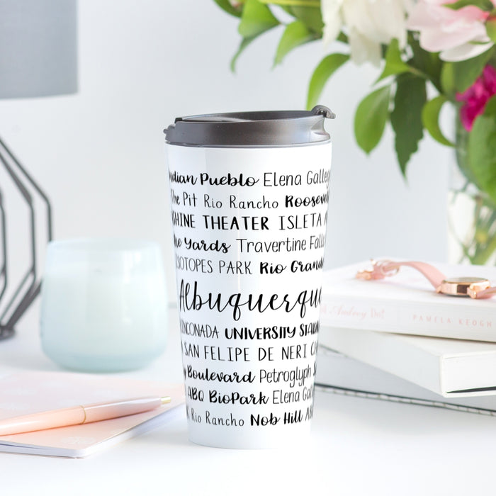 Albuquerque, NM Travel Mug