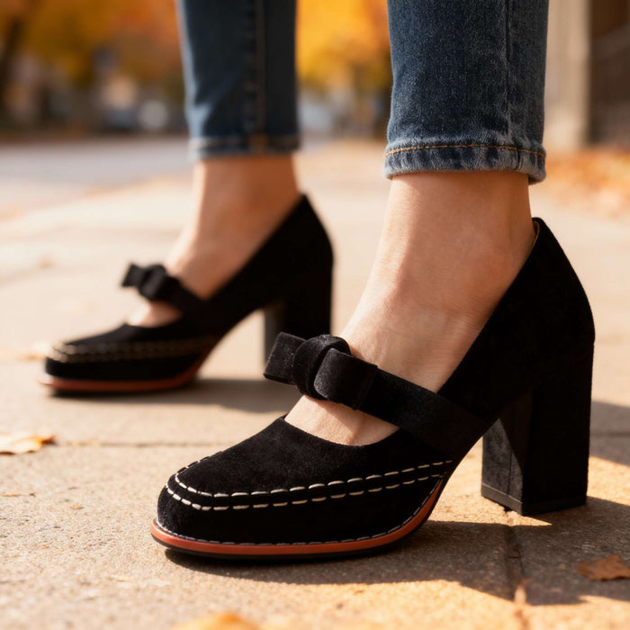Alessia Velvet Loafers