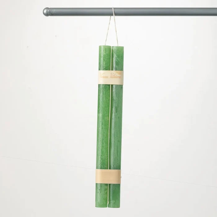 Aloe Green Hanging Taper Set of 2