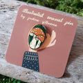 Amanita Mushroom Enamel Pin