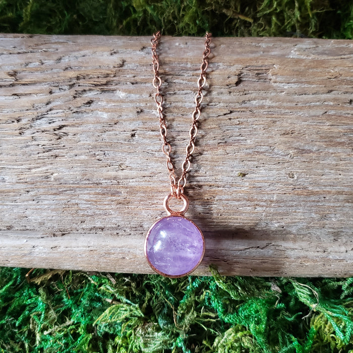 Amethyst Sphere Pendant