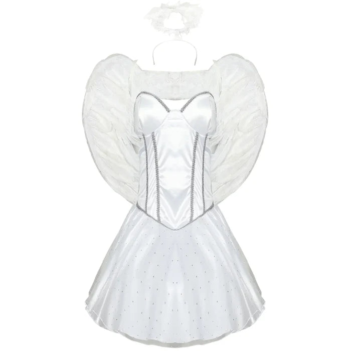 Angel Dress Costume - White / M