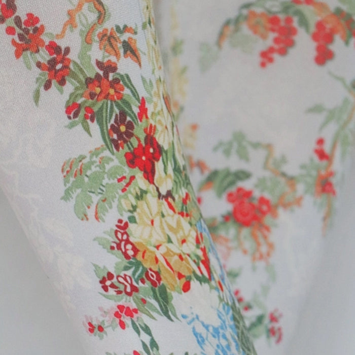 "Antique Flowers" Printed Art Tights