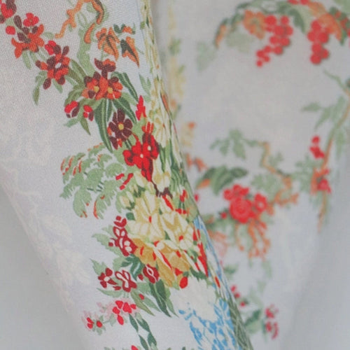 "Antique Flowers" Printed Art Tights