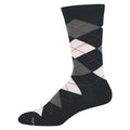 Argyle Bamboo Men's Crew Socks